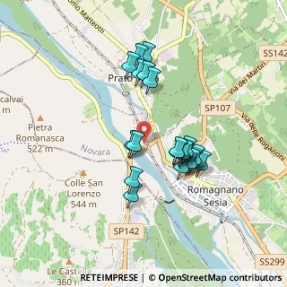 Mappa Via Monte Cervino, 28078 Romagnano Sesia NO, Italia (0.7565)