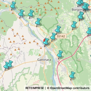 Mappa Via Monte Cervino, 28078 Romagnano Sesia NO, Italia (6.8135)