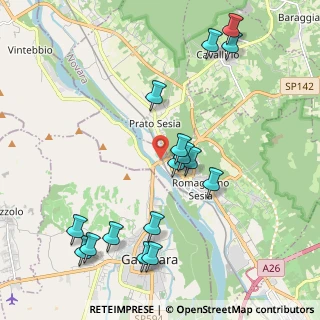 Mappa Via Monte Cervino, 28078 Romagnano Sesia NO, Italia (2.28813)