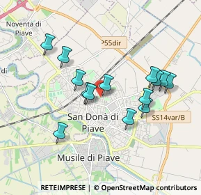 Mappa Via Europa, 30027 San Donà di Piave VE, Italia (1.65643)