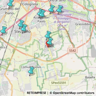 Mappa Via Vittorio Alfieri, 24050 Zanica BG, Italia (2.72818)