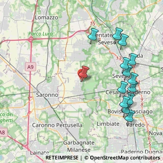 Mappa Via Aldo Moro, 20815 Cogliate MB, Italia (4.78071)