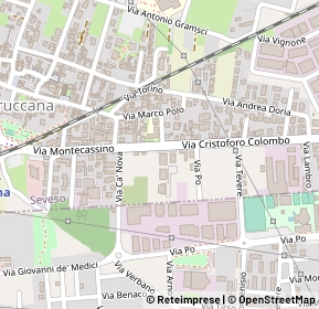 Mappa 20031 Cesano Maderno MB, Italia (0.17308)