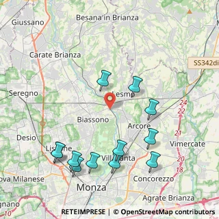 Mappa Via, 20855 Lesmo MB, Italia (4.6)