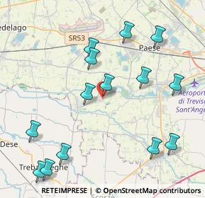 Mappa Via Alcide De Gasperi, 31050 Badoere TV, Italia (4.69786)