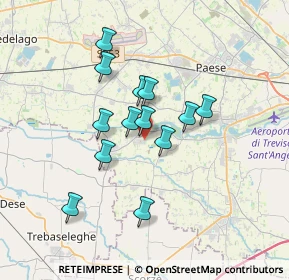 Mappa Via Alcide De Gasperi, 31050 Badoere TV, Italia (2.78538)