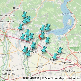 Mappa Via XXV Aprile, 25031 Capriolo BS, Italia (6.7645)