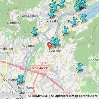 Mappa Via XXV Aprile, 25031 Capriolo BS, Italia (3.111)