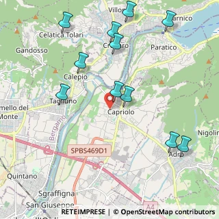Mappa Via XXV Aprile, 25031 Capriolo BS, Italia (2.38182)