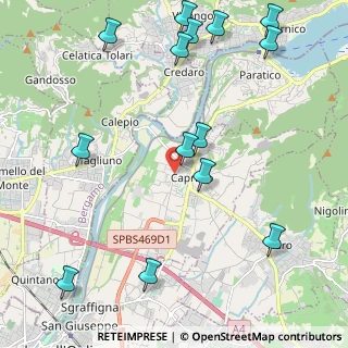 Mappa Via XXV Aprile, 25031 Capriolo BS, Italia (2.68929)
