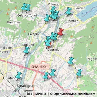 Mappa Via XXV Aprile, 25031 Capriolo BS, Italia (2.32579)