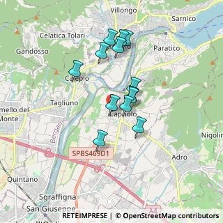 Mappa Via XXV Aprile, 25031 Capriolo BS, Italia (1.42923)