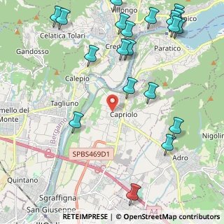 Mappa Via XXV Aprile, 25031 Capriolo BS, Italia (2.895)