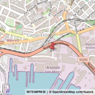 Mappa Via dei Calderai, 8, 34144 Trieste, Trieste (Friuli-Venezia Giulia)