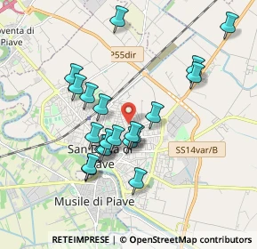 Mappa Via Edmondo de Amicis, 30027 San Donà di Piave VE, Italia (1.6655)