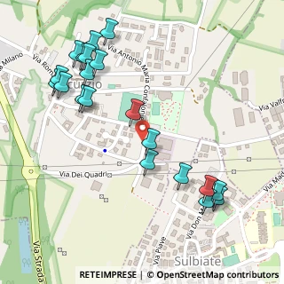 Mappa Strada per Brentana, 20886 Aicurzio MB, Italia (0.299)