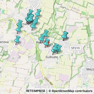 Mappa Strada per Brentana, 20886 Aicurzio MB, Italia (1.0035)