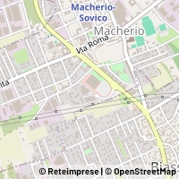 Hartă Macherio