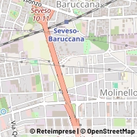 Kort Cesano Maderno