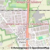 Mapa Seregno