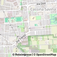 Kort Cesano Maderno
