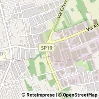 Mapa Gorla Minore