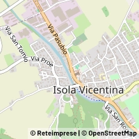 지도 Isola Vicentina