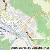 Kaart Romagnano Sesia