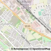 Mapa Busto Arsizio