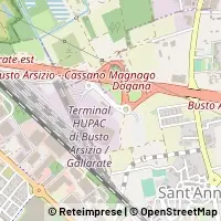 Kaart Busto Arsizio