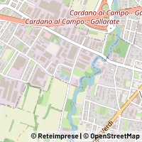 Hartă Cardano al Campo