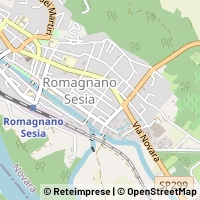 Kaart Romagnano Sesia