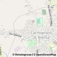 Karte Carmignano di Brenta