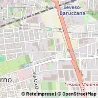 Hartă Cesano Maderno