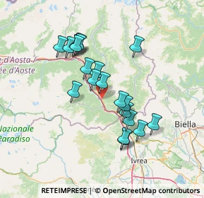 Mappa Localita, 11020 Arnad AO, Italia (12.234)