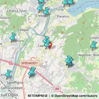 Mappa Via Michelangelo, 25031 Capriolo BS, Italia (3.00176)