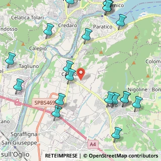Mappa Via Michelangelo, 25031 Capriolo BS, Italia (2.8615)
