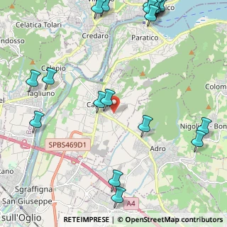 Mappa Via Michelangelo, 25031 Capriolo BS, Italia (3.1265)