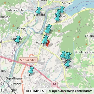 Mappa Via Michelangelo, 25031 Capriolo BS, Italia (2.05286)