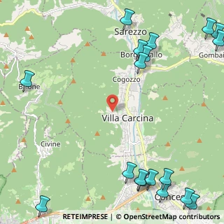 Mappa Via Trieste, 25069 Villa Carcina BS, Italia (3.6565)