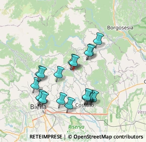 Mappa Via Bacconengo, 13825 Valdilana BI, Italia (7.13)