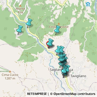 Mappa Via Garibaldi, 13816 Sagliano Micca BI, Italia (0.95909)