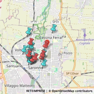 Mappa Via Stoppani Antonio, 21047 Saronno VA, Italia (0.896)