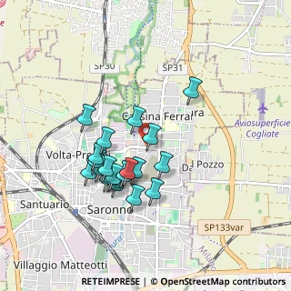 Mappa Via Stoppani Antonio, 21047 Saronno VA, Italia (0.7785)