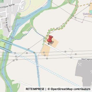 Mappa Via Capra, 13, 24040 Osio Sopra, Bergamo (Lombardia)
