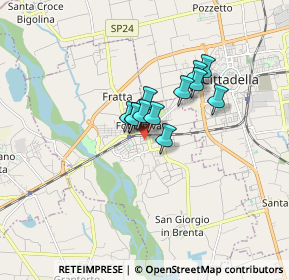 Mappa Via Croce Benedetto, 35014 Fontaniva PD, Italia (0.97583)