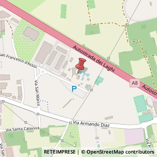 Mappa Via San Francesco D'Assisi, 19, 21057 Olgiate Olona, Varese (Lombardia)