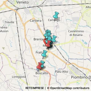 Mappa Via Castellari, 31023 Resana TV, Italia (0.839)