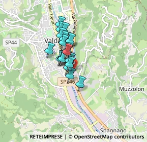 Mappa Via Terragli, 36078 Valdagno VI, Italia (0.545)