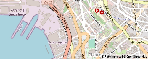 Mappa Trieste